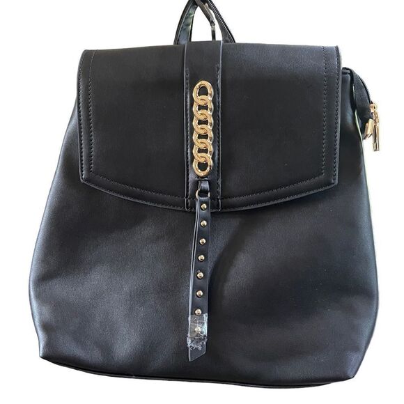 NWT Imoshion vegan black backpack - Picture 1 of 8